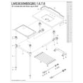 thumbnail image 3 of Kingston Brass LMS3630MBSQB1 Pemberton 36" Carrara Marble Console Sink with Brass Legs and Shelf (8-Inch, 3-Hole), Carrara Marble White/Polished Chrome, 3 of 4