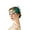 Green Headwear, variant on Rhinestone 1920s Flapper Headbands for Women CZ Roaring 20s Feather Headpiece Bridal Wedding Hair Accessories for Prom Church Cocktail Theme Party (Black Headwear, M)