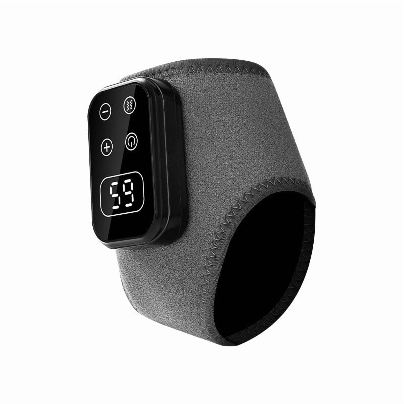 Foot Advanced Renew Triple Method Massager with 5 Vibration Modes and 6 Heat Levels，Suitable for Travel & Home Use Gray