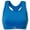 Blue, variant on Zensah Women's Seamless Sports Bra