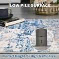 thumbnail image 5 of 5x7 Area Rugs Modern Abstract Faux Wool Rug Ultra-Soft Low Pile Accent Rug Stain Resistant Carpet Machine Washable Rugs for Bedroom with Non Slip Backing, 5 of 7