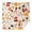 Colorful Mushroom Watercolor, variant on Colorful Mushroom Watercolor White Pattern Square Tablecloth,Waterproof Square Table Cover,Wipeable Spillproof Washable Table Cover for Home Kitchen Party Decor 42"X42"(107x107cm)