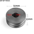 thumbnail image 1 of V-Belt pulley A Type Double Slot Pulley Motor Cast Iron Dia Power Tool Accessory, 1 of 7