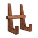 thumbnail image 4 of Soporte de madera para platos, soporte para libros de cocina, caballete portátil rústico, soporte de exhibición, portarretratos, soporte para cocina,, 4 of 9