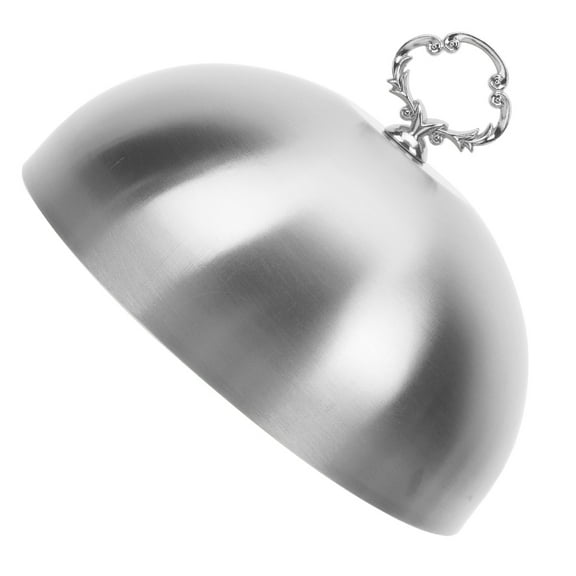 Niceauty Stainless Steel Griddle Dome Cover Silver 1Pack
