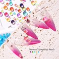 thumbnail image 4 of Cuentas De Cristal Redondas De Sirena, Diamantes De Imitación Para Decoración De Uñas En 3D, Colores De Caramelo, Tamaño Mixto, Cuentas Planas Diy, Decoraciones Para Uñas Guardurnaity CE008347-04, 4 of 6