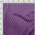 thumbnail image 2 of oneOone Cotton Poplin Twill Blue Fabric Argyle Check Quilting Supplies Print Sewing Fabric By The Yard 56 Inches Wide, 2 of 4