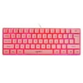 thumbnail image 1 of HXSJ V700 Wired Gaming Keyboard RGB Streamer Wired Keyboard 61-key Gaming Keyboard for Game/Office Pink, 1 of 9