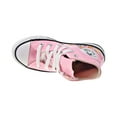 thumbnail image 5 of Converse Chuck Taylor All Star Hi Kids' Shoes Pink-Natural Ivory-White 670701f, 5 of 6