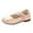Pink, variant on Siilsaa Girl's Rhythm Tap Dance Shoe Pink,10.5