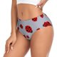 thumbnail image 2 of Balery Ladybug Ropa Interior de Algodón para Mujer con Dibujo – Braguitas Cómodas y Elásticas, Estilo Clásico-Large, 2 of 6