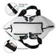 thumbnail image 4 of Fotbe Artistic Black White Peacocks Bolsa Tote Estética de Lona con Estampado para Mujer - Bolsa Reutilizable de Hombro Casual para Vacaciones, Compras, Trabajo y Gimnasio, 4 of 8