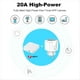 thumbnail image 2 of Tuya WiFi Smart Plug 20A EU Enchufe Inteligente con Monitor de Energía Temporización Soporte de Vida Inteligente para Home Yandex, 2 of 10