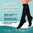 thumbnail image 3 of Calcetines de compresión Laite Hebe para mujer y hombre (6 pares), 3 of 7