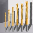 thumbnail image 4 of Brocas de carpintería de 6 piezas 38mm vástago recto brocas giratorias Ehuebsd de acero de alta velocidad juego de combinación para ranurado de perforación de madera, 4 of 8
