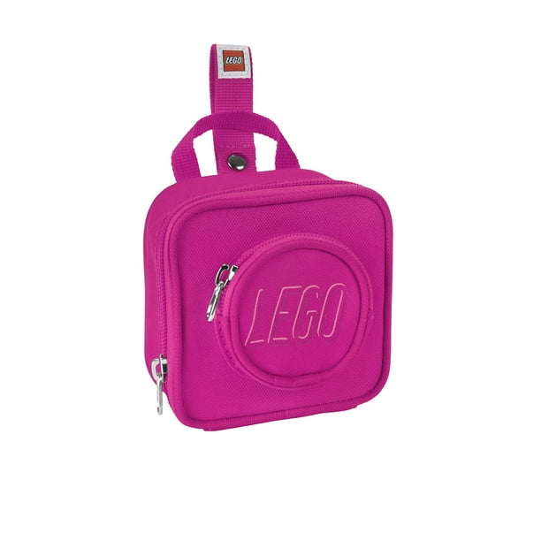 Mochila LEGO Kids Brick Mini rosa para la escuela, el campamento y los viajes