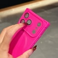 thumbnail image 4 of for iPhone 17 Pro Max Magnetic Case [Compatible with Mag-Safe] [Built-in Camera Lens Protector] Slim TPU Silicone Shockproof Corners Protection Phone Case Cover for iPhone 17 Pro Max, Rose, 4 of 12