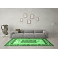 thumbnail image 3 of Ahgly Company Indoor Round Persian Emerald Green Traditional Area Rugs, 8' Round, 3 of 4