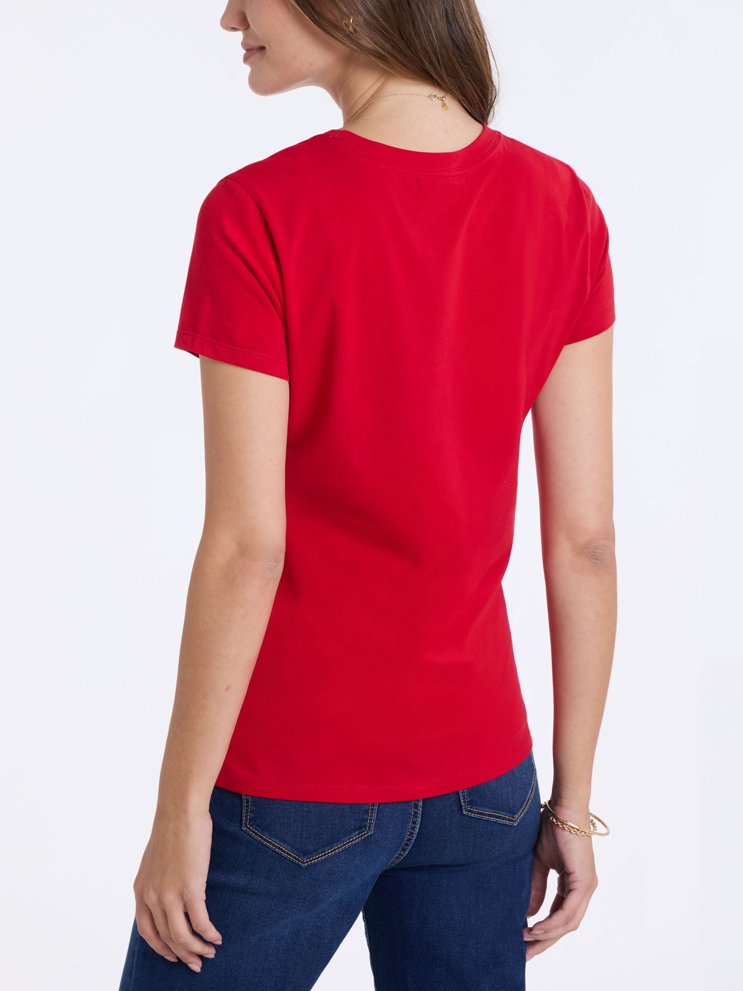 U.S. Polo Assn. Women's Luxury Feel Crew Neck Tee