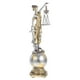 thumbnail image 5 of Estatua de la Dama de la Justicia para decoración de escritorio de despacho de abogados, escultura de la Diosa de la Justicia, diosa griega de la justicia, balanza de la justicia, estatua ciega, 5 of 7