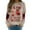 Khaki, variant on Lightweight Zip Up Hoodie Women Fall Loose Fit Crew Neck Long Sleeve Bubble Cuff Drop Shoulder Graphic Leisure Ribbed Knit T Shirt Tees(White,XL)