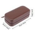 thumbnail image 3 of MasteelfCA Watch Storage Pouch Two-slots Watch Containers Portable Watch Organizers, 3 of 7