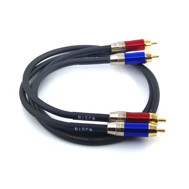 WJSTN020 RCA to RCA Audio Cable, 1RCA Male to 1RCA Male Stereo Audio
