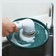 thumbnail image 1 of Cepillo de limpieza, cepillo de lavado con 2 cabezales reemplazables, cepillo de lavado eléctrico de mano para bañera, piso, pared, azulejo, cepillo de lavado de inodoro, 1 of 7