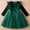 NEW Green, variant on WSMEA Summer Dresses for Girls Winter Long Sleeve Mesh Patchwork Party Custome Fancy Sun Dress