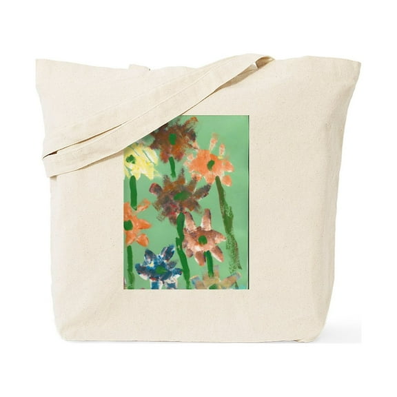 CafePress - Christophers Flowers. Tote Bag - Unisex Canvas Tote Bag, Beige, 1-Piece