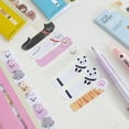 thumbnail image 3 of Papelería bonita, animales sentados, marcapáginas, notas adhesivas, dejar un mensaje, N notas adhesivas, 3 of 5