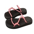 thumbnail image 1 of Sandalias de plataforma de verano para mujer, sandalias de plataforma para mujer, sandalias de playa para mujer, sandalias de plataforma para mujer, rendimiento finamente ajustado, 1 of 9