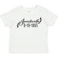 thumbnail image 3 of Inktastic Juneteenth 6-19-1865 Boys or Girls Toddler T-Shirt, 3 of 5