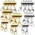 thumbnail image 1 of Miangastore 8 Pcs Fermoir à Couches Magnétique pour Colliers Empilables Chaînes Bracelets, 1 of 8
