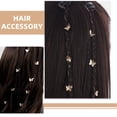 thumbnail image 3 of unbranded 2Pcs Metal Butterfly Hair Chain for Braids Hair Jewelry Suitable for Party and Wedding, 3 of 8