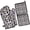 White-3, variant on Leopard Print Oven Mitts and Pot Holders Set Of 4, Heat Resistant Kitchen Gloves with Non-Slip Grip, Hanging Loop, Soft Cotton Lining for Baking, Cooking, Grilling, Barbecue
