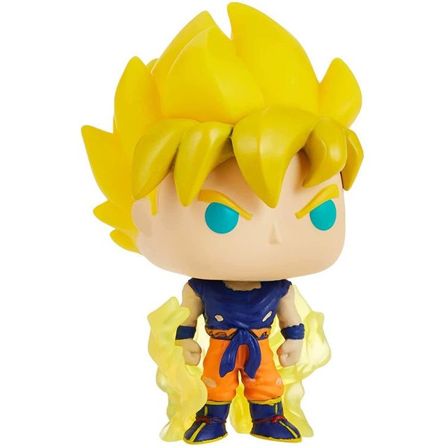 Animación: Dragon Ball Z S8-Super Saiyan Goku - (Primera aparición) Dragonball SS - Figura de vinilo coleccionable - Idea de regalo - Fans del anime