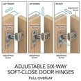 thumbnail image 3 of LUXEYARD 24 in W White Shaker Kitchen Wall Cabinet, 12 in D x 30 in H, 3 of 7