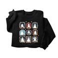 thumbnail image 5 of Livrdious Spooky Season Sweatshirts Womens Ghost Pumpkin Graphic Sweatshirt Crew Oversized Pullover Sweatshirt, 5 of 7