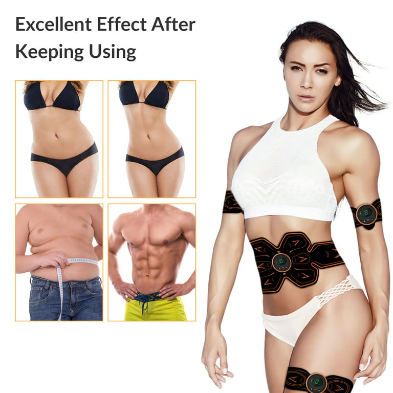 Ems Muscle Stimulator, Professional Waist Trainer For Men And Women