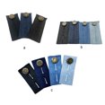 thumbnail image 3 of Inteprter Banda para el vientre Pantalones de maternidad cómodos Extensor Cintura ajustable con botones Agujeros Jeans Accesorio Pantalones Tela de costura y artesanía tipo 1, 3 of 6