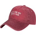 thumbnail image 2 of Put It On My Dad's Tab Hat Women Baseball Hat Graphic Hat, 2 of 8