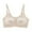Beige, variant on Product Category Bra Women Solid Color No Size Breastfeeding Push Up Wire-Free Nursing Bra Comfortable Seamless Design for Daily Wear