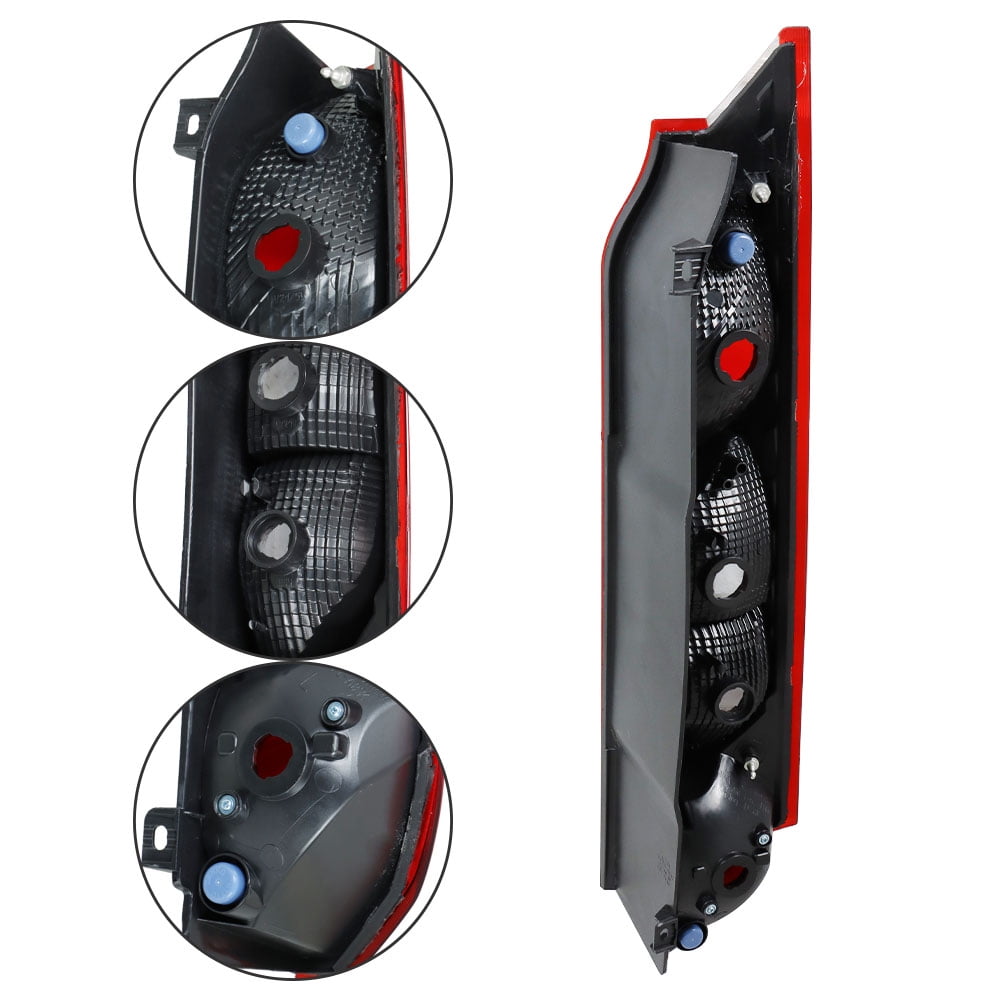 Driver Passenger Side Tail Lights Replacement for 2014-2020 Ford Transit Connect Rear Tail Lights Brake Lamps Assembly Left & Right Side