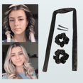 thumbnail image 3 of Heatless Curling Rod Headband Silk Ribbon No Heat Hair Curler Overnight Styling Kit 2 Pack, 3 of 4