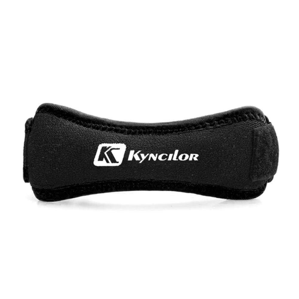 Wisremt Adjustable Patella Knee Tendon Strap Protector Sports Knee Guard Support Pad Belt Sports Knee Brace Black