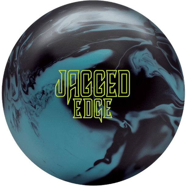 Brunswick Jagged Edge Solid Bowling Ball Sky Blue/Black (10lbs
