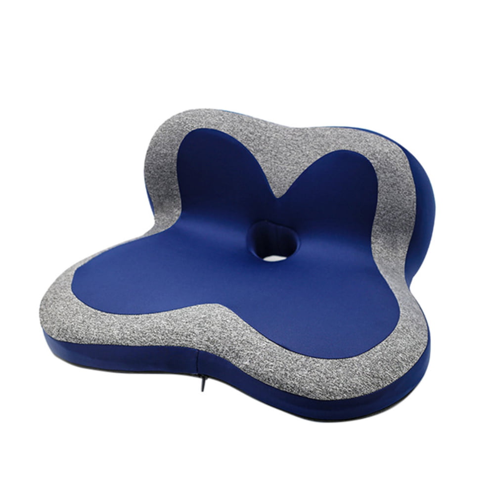 Gel Seat Cushion for Long Sitting, Office Chair Cushion for Sciatica Pain  Relief 744110144710