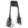 thumbnail image 2 of Harness Extension Connector, Black Eco Friendly Reliable Trailer Connector Professional 3ft 4 Pin  For Trailer Accessory, 2 of 8