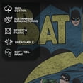 thumbnail image 4 of Men's Batman With Robin Vintage Comics  Graphic Tee Black 2X Large, 4 of 10